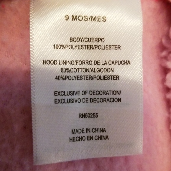 NEW Disney Minnie Mouse footie pjs - Picture 5 of 8